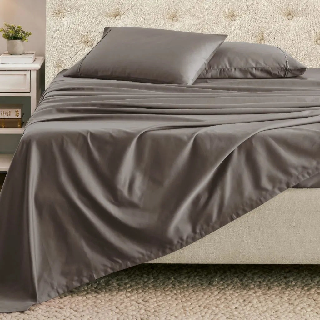 Cotton Blend 1500 Thread Count Solid Deep Pocket Sheet Set