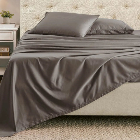 1500 Thread Count Cotton Blend Solid Deep Pocket Sheet