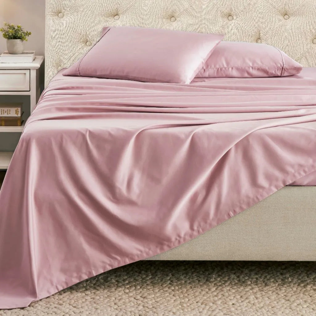Cotton Blend 1500 Thread Count Solid Deep Pocket Sheet Set