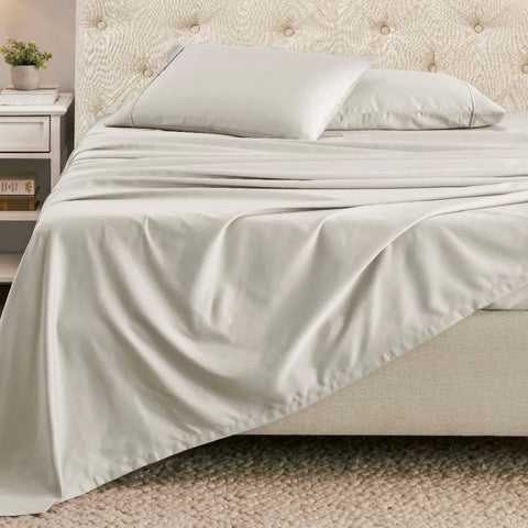 1500 Thread Count Cotton Blend Solid Deep Pocket Sheet