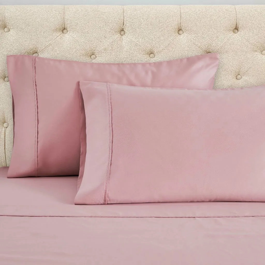Cotton Blend 1500 Thread Count Solid Deep Pocket Sheet Set
