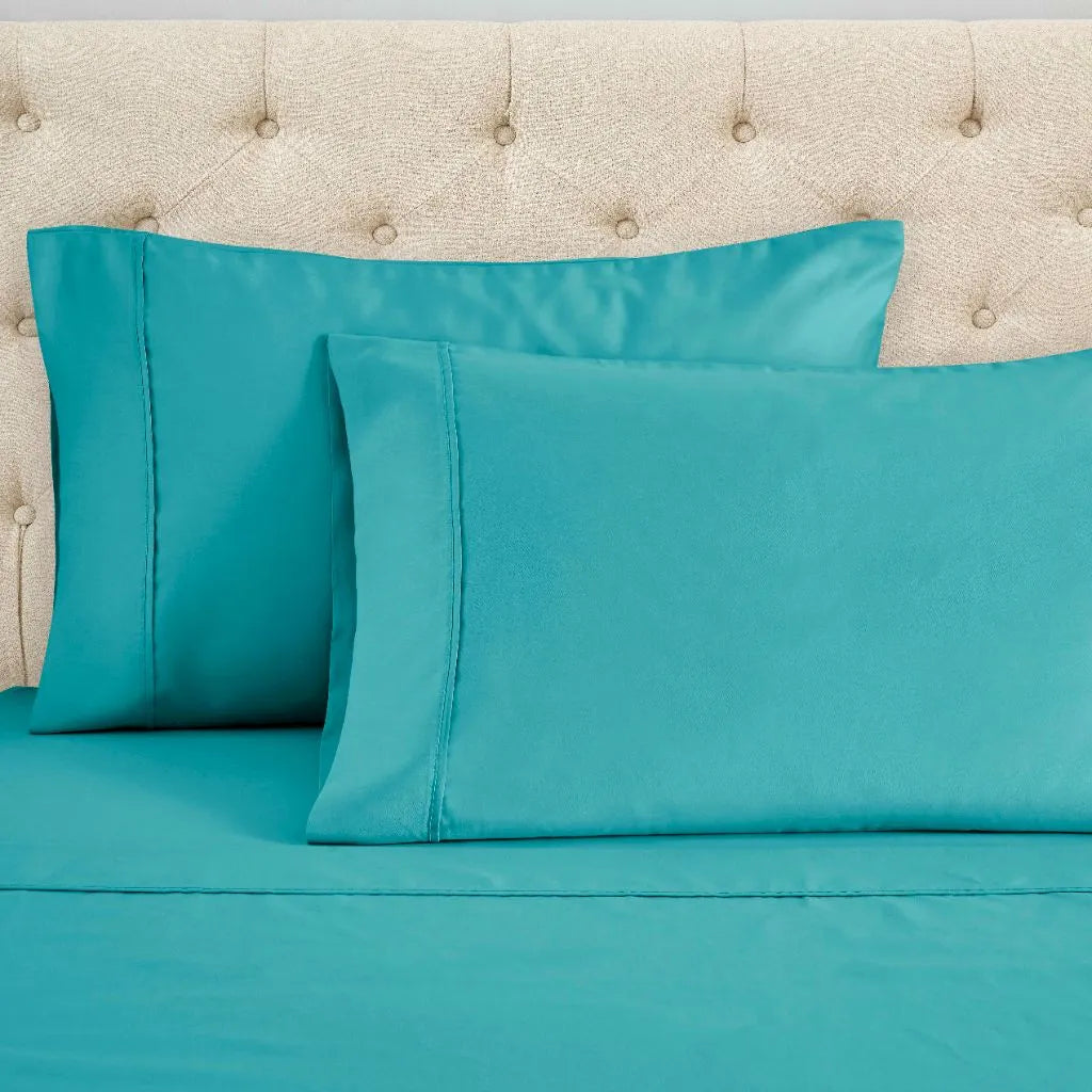 Cotton Blend 1500 Thread Count Solid Deep Pocket Sheet Set