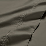 600 Thread Count Cotton Blend Bed Sheet Set - Imperia Embroidered Hem