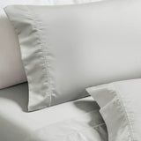 600 Thread Count Cotton Blend Pillowcases, Imperia Embroidered Hem, Set of 2
