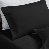 600 Thread Count Cotton Blend Pillowcases, Pandora Embroidered Hem, Set of 2