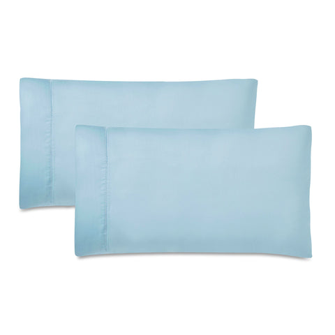 600 Thread Count Cotton Blend Pillowcases, Pandora Embroidered Hem, Set of 2