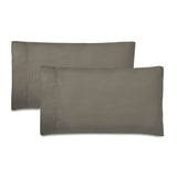 600 Thread Count Cotton Blend Pillowcases, Pandora Embroidered Hem, Set of 2