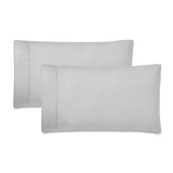 600 Thread Count Cotton Blend Pillowcases, Pandora Embroidered Hem, Set of 2