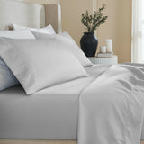 600 Thread Count Cotton Blend Deep Pocket Bed Sheet Set, Pandora Embroidered Hem