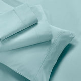 600 Thread Count Cotton Blend Bed Sheet Set Solid Deep Pocket