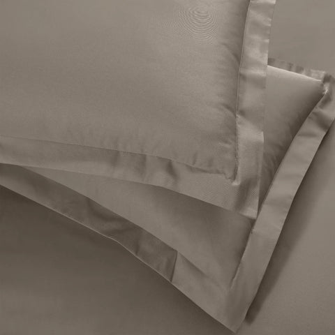 Cotton Blend 600 Thread Count Solid Duvet Cover Set