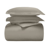 Cotton Blend 600 Thread Count Solid Duvet Cover Set