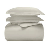 Cotton Blend 600 Thread Count Solid Duvet Cover Set