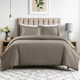 Cotton Blend 600 Thread Count Solid Duvet Cover Set