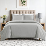 Cotton Blend 600 Thread Count Solid Duvet Cover Set