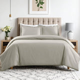 Cotton Blend 600 Thread Count Solid Duvet Cover Set