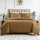Cotton Blend 600 Thread Count Solid Duvet Cover Set