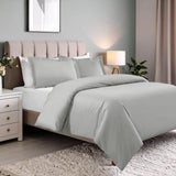 Cotton Blend 600 Thread Count Solid Duvet Cover Set