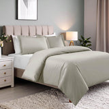 Cotton Blend 600 Thread Count Solid Duvet Cover Set