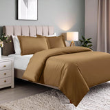 Cotton Blend 600 Thread Count Solid Duvet Cover Set