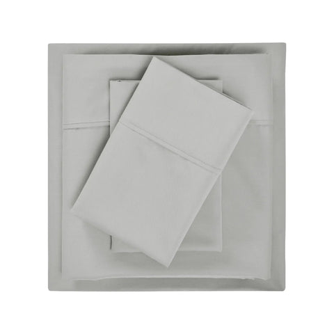 600 Thread Count Cotton Blend Bed Sheet Set Solid Deep Pocket