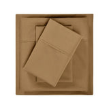 600 Thread Count Cotton Blend Bed Sheet Set Solid Deep Pocket