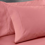 Cotton Blend 600 Thread Count Solid Pillowcase Set of 2