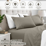 Cotton Blend 600 Thread Count Solid Pillowcase Set of 2