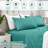 Cotton Blend 600 Thread Count Solid Pillowcase Set of 2