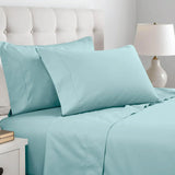 Cotton Blend 600 Thread Count Solid Pillowcase Set of 2