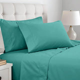 Cotton Blend 600 Thread Count Solid Pillowcase Set of 2