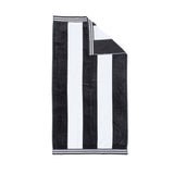 Cabana Stripe Oversized Cotton Beach Towel Sets