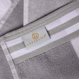 Cabana Stripe Oversized Cotton Beach Towel Set of 2, 4, or 6 Piece