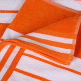 Cabana Stripe Oversized Cotton Beach Towel Set of 2, 4, or 6 Piece