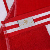 Cabana Stripe Oversized Cotton Beach Towel Set of 2, 4, or 6 Piece