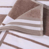 Cabana Stripe Oversized Cotton Beach Towel Set of 2, 4, or 6 Piece