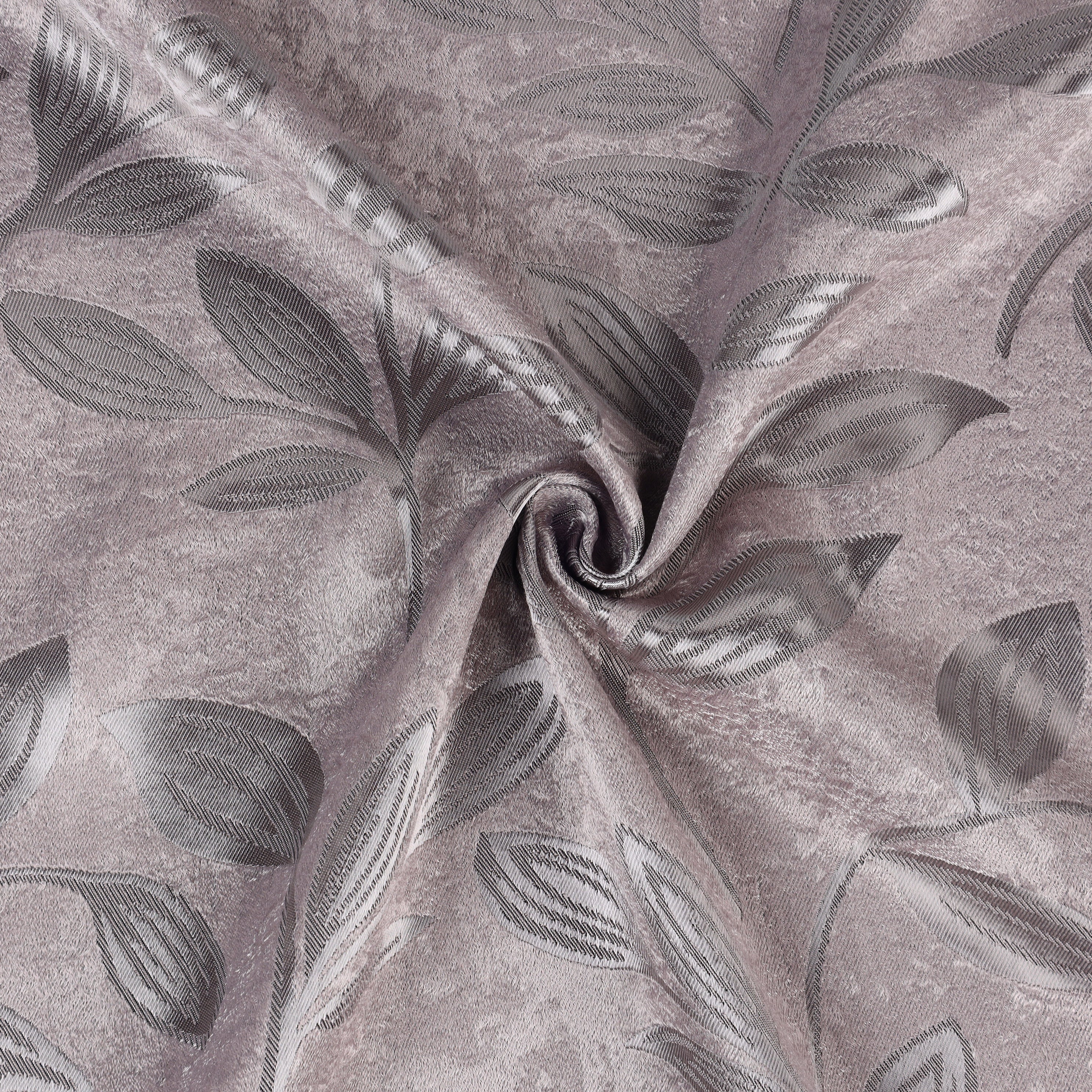 Leaves Room Darkening Washable Blackout Curtain Panels, Set of 2