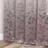 Leaves Room Darkening Washable Blackout Curtain Panels, Set of 2
