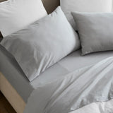 Carmen 100% Cotton Relaxed Wash Deep Pocket Bed Sheet Set