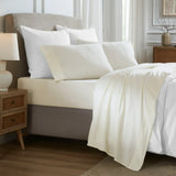 Carmen 100% Cotton Relaxed Wash Deep Pocket Bed Sheet Set