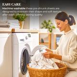 Carmen 100% Cotton Relaxed Wash Pillowcase Set