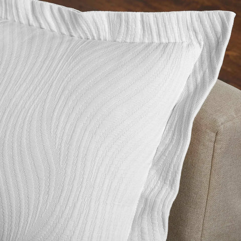 Lightweight Cotton Bedspread Sets 3-Piece Cascade Jacquard Matelassé