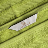 Ultra-Soft Cotton Solid Medium Weight Absorbent Bath Towel Set of 2