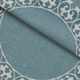 Lightweight Cotton Bedspread Set 3-Piece Lyron Floral Scroll Jacquard