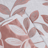 Leaves Room Darkening Washable Blackout Curtain Panels, Set of 2