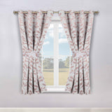 Leaves Room Darkening Washable Blackout Curtain Panels, Set of 2