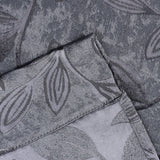 Leaves Room Darkening Washable Blackout Curtain Panels, Set of 2