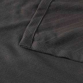 Milan Cotton Textured Jacquard Striped Lightweight Woven Blanket