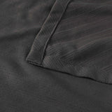 Milan Cotton Textured Jacquard Striped Lightweight Woven Blanket