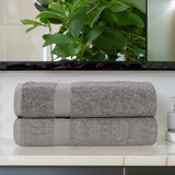 Cotton Eco-Friendly Bathroom Essentials 2 Piece Bath Sheet Set
